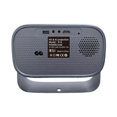 Área de projeção 40 polegadas - 150 polegadas Mini Projector portátil com relação de aspecto 16 9 Pequeno e portátil