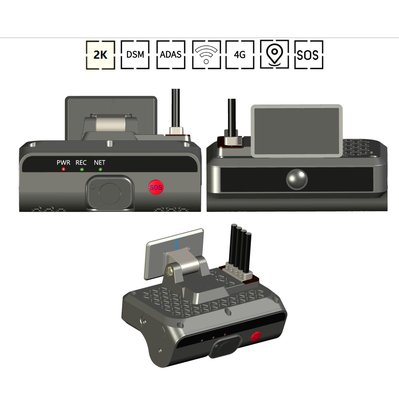 Identidade do condutor AI Dashcam ADAS DSM 4G SOS GPS Sistema avançado de assistência à condução