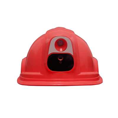 Câmera de capacete de segurança de rastreamento GPS 4G com função Wifi e capacidade de armazenamento de 64 GB para trabalhadores de mineração em software de gerenciamento