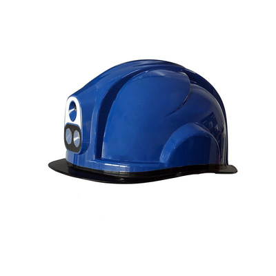 Hardhat de rastreamento de GPS 4G robusto para o local de construção Rango de foco de 0,5 m a infinito -20 ° C a 60 ° C