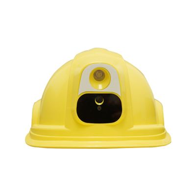Hardhat de rastreamento de GPS 4G robusto para o local de construção Rango de foco de 0,5 m a infinito -20 ° C a 60 ° C