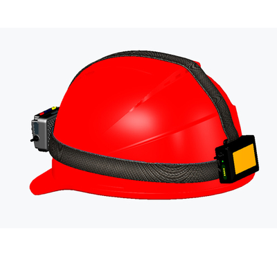 4G wifi GPS Streaming ao vivo Hardhat AI Safety Helmet Camera com suporte à função GPS e alcance de foco 0,5 metros Infinito