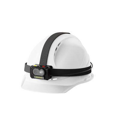 4000mAh Two Way Talk Hardhat com Lâmpada de Cap Spotlight e GPS