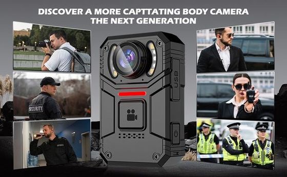Alta definição 4K Full HD Mini câmeras Bodycam portáteis com 2 polegadas e bateria de 2500 Mah