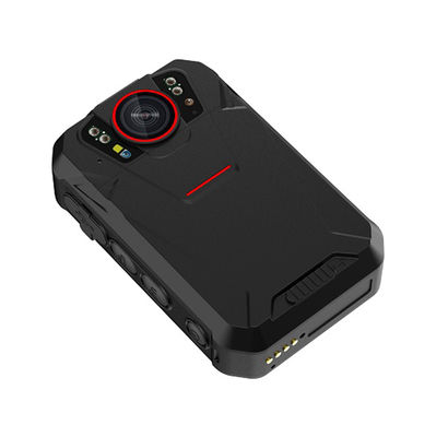 4G Wi-Fi Law Enforcement Recorder 2,4- polegadas Touch Screen Android 8.1 Sistema Bateria 2500 Mah SOS LED LED Vermelho E Azul