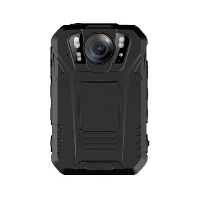 Câmera Corporal Android 4K HD para Guardas de Segurança, Bateria de 2500 mAh, 4 LEDs Brancos