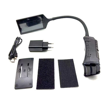 Câmera de detecção de gás 4G em tempo real montada no capacete para bombeiros