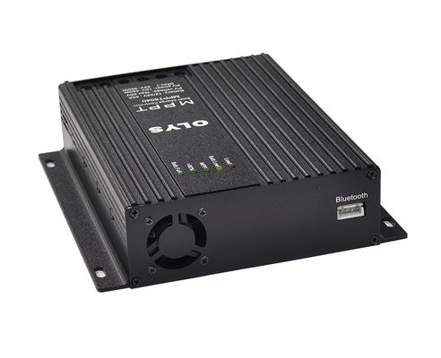 50A MPPT Controlador de carga de entrada dupla 24V DC Carregador de bateria solar