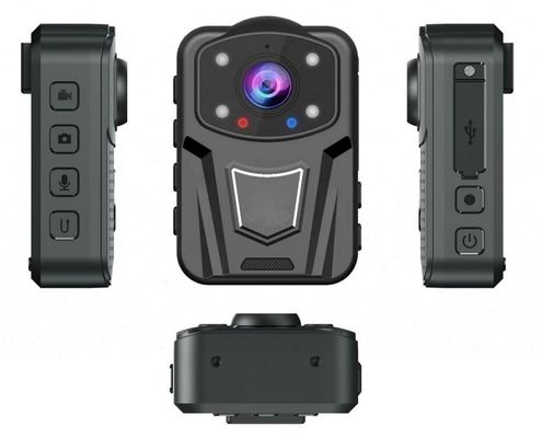 4G WiFi 1280x720P 60fps Resolução de vídeo gravador de vídeo usado no corpo projetado para operar de menos 20 a mais 60 graus Celsius