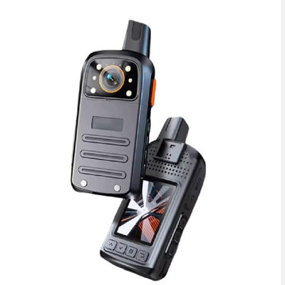 Walki-Talkie PTT Intercom Video Audio Communication Bodycam Recorder com cartão de dados de tráfego da Internet