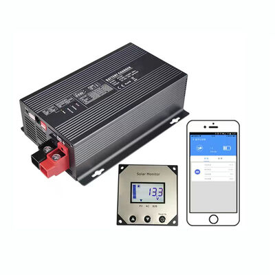 Bateria inteligente AC90-130V/60Hz AC180-260V/50Hz Carregador DC AC4810PRO 48V 10A