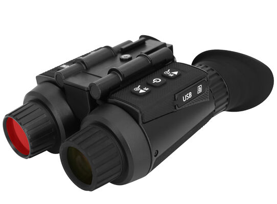 Interface USB Slot TF Distância pupilar ajustável 60-72mm projetado para aplicações ópticas alimentado por bateria de íon de lítio de 4000MAH