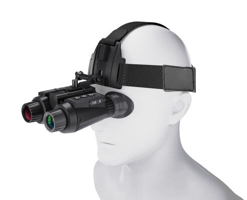 Interface USB Slot TF Distância pupilar ajustável 60-72mm projetado para aplicações ópticas alimentado por bateria de íon de lítio de 4000MAH