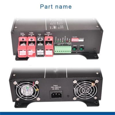 DC 12V 60A 930W AC110-240V/45Hz-65Hz MPPT carregador de bateria 12V/30A