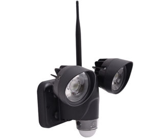 Suporte de jardinagem 720P PIR Sensor da luz de inundação HD das câmaras de segurança sem fio impermeáveis de IP65