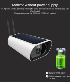 câmara de segurança solar Ourdoor IP67 de 1080P 4G Wifi com detecção de movimento da visão noturna