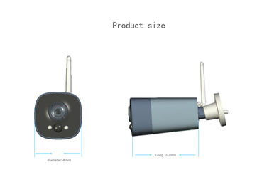Câmara de segurança PIR Body Detection Wake Up da visão noturna da rede 802.11b/G/N de Wifi