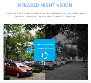 PIR Alarm Wireless Ip Camera, sistemas sem fio 1080p HD da câmera de segurança interna