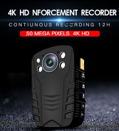 câmera do corpo de WIFI da polícia de 1290P HD, de câmera do P2P GPS registrador com HDMI e avoirdupois Jack