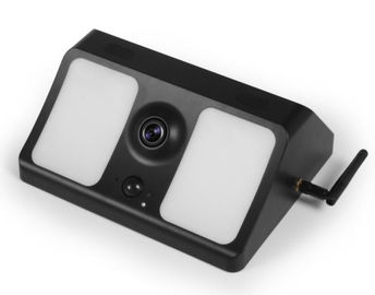 A câmera solar de Wifi da fiscalização com detecta o movimento 1080P Pir Light Camera With Remove que o controle apoia o armazenamento 64GB máximo