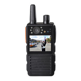 Interfone 1000m do Walkietalkie da longa distância com o registrador audio video da polícia do grampo da correia