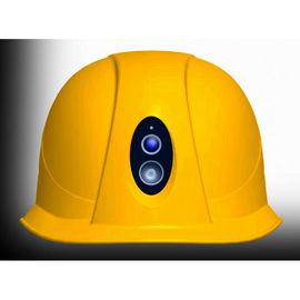 Câmera Wearable impermeável do capacete de segurança IP67 4G com transferência de arquivo pela rede dos dados do tempo real 1080P
