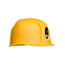 Câmera Wearable impermeável do capacete de segurança IP67 4G com transferência de arquivo pela rede dos dados do tempo real 1080P