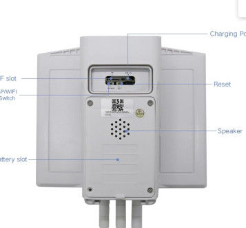 Câmera da bateria solar de Live Streaming Monitor HD 4G