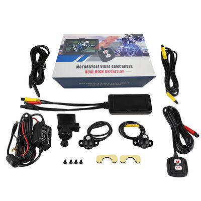 Laço que grava a motocicleta DVR Dashcam de 180mAH MJPG 1080P
