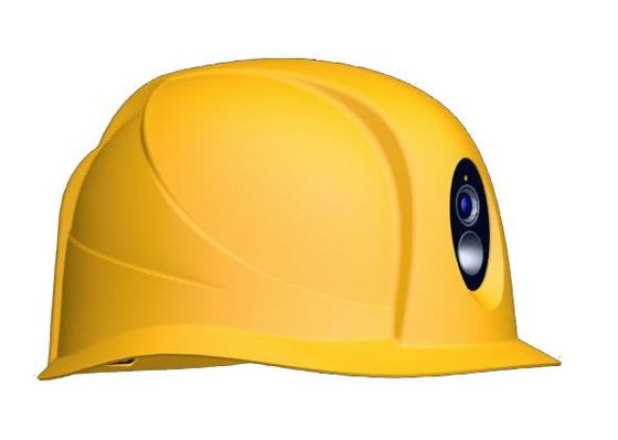 Câmera do capacete para o capacete de segurança esperto elétrico do trabalhador de mineração da construção da segurança para proteger