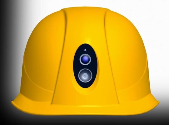 Câmera do capacete para o capacete de segurança esperto elétrico do trabalhador de mineração da construção da segurança para proteger