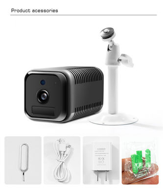 câmera do CCTV da câmara de segurança 1920x1080 CMOS Wifi de 0.75W 6200MAh 4G Wifi