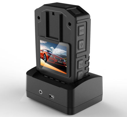 Visão noturna infravermelha Bodycam portátil de 32GB Ambarella A12 Chip Body Worn Camera GPS