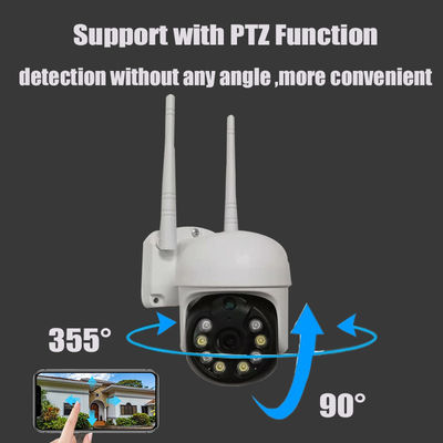 Câmera do CCTV da visão noturna de WIFI CMOS RTSP impermeável com PIR