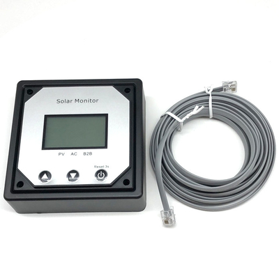 DC24V to 24V Dual input DC solar In-vehicle battery charger controller LCD display BT function