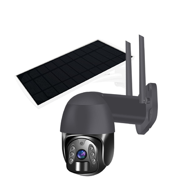 Infravermelho da visão noturna 2.0MP 200W 850nm da câmera da abóbada 4G PTZ da bateria de lítio de NTC
