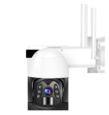 Infravermelho da visão noturna 2.0MP 200W 850nm da câmera da abóbada 4G PTZ da bateria de lítio de NTC