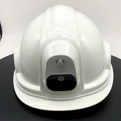 Capacete de segurança de capacete 4G em tempo real GPS wifi transmissão ao vivo para servidor de software final de construção de mineração