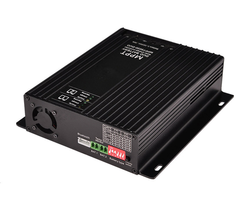 Controlador solar duplo Support Bluetooth Free APP da carga da bateria MPPT