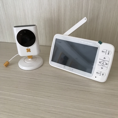 Da projeção a cores sem fio da polegada 720P do monitor 5 do bebê de FHSS áudio em dois sentidos Digitas