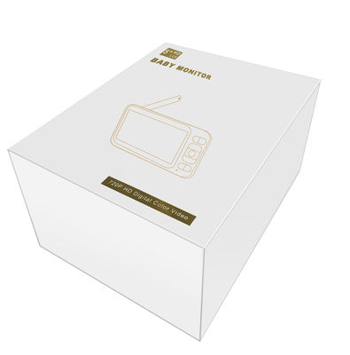 Do orador em dois sentidos sem fio do monitor do bebê do controle da voz exposição 5inch de alta resolução