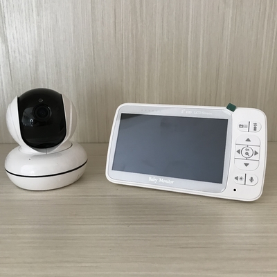 Do orador em dois sentidos sem fio do monitor do bebê do controle da voz exposição 5inch de alta resolução