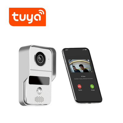 App video sem fio de Tuya do telefone da porta de 2,4 gigahertz Wifi exposição interna de um toque de 10,1 polegadas