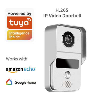 A campainha video IR de DC12V WIFI NÃO CORTOU nenhum desvio da cor com Tuya APP