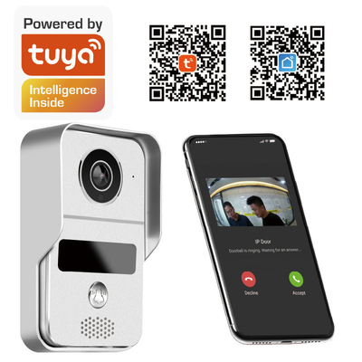 A campainha video IR de DC12V WIFI NÃO CORTOU nenhum desvio da cor com Tuya APP
