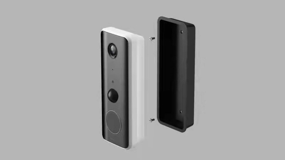 2 câmera sem fio impermeável video audio da campainha da campainha IP65 de WIFI da maneira com carrilhão