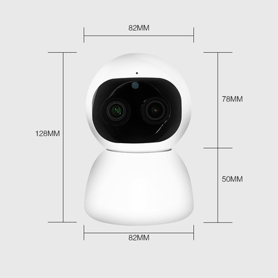 Câmera em dois sentidos do IP do intercomunicador 1080P PTZ WIFI da voz da câmara de vigilância binocular de PTZ