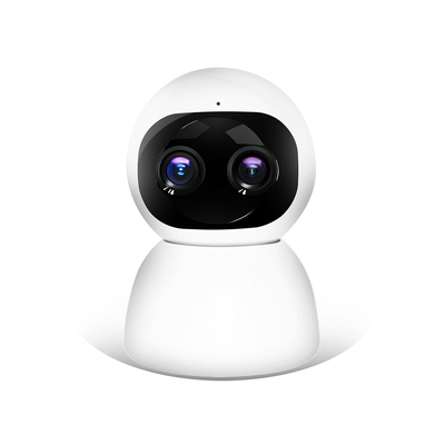 1080P WIFI Home Dual Lens CCTV Camera Night Vision Face Recognition