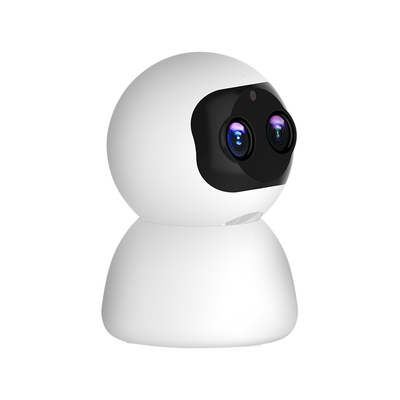 reconhecimento de cara duplo da visão noturna da câmera do CCTV da lente da casa de 1080P WIFI