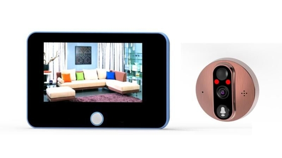 a bateria video IR da campainha 5000mAH de WIFI do Peephole 1080P CORTOU o interruptor automático